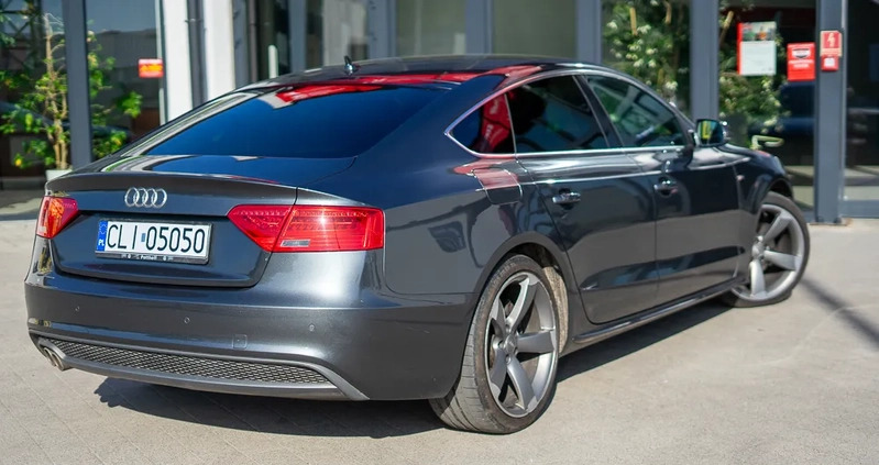 Audi A5 cena 66900 przebieg: 186816, rok produkcji 2013 z Lublin małe 781